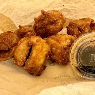 Deep fried pork and shrimp shumai (6)