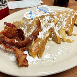 French Toast and Bacon