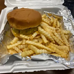 Bacon cheeseburger baby