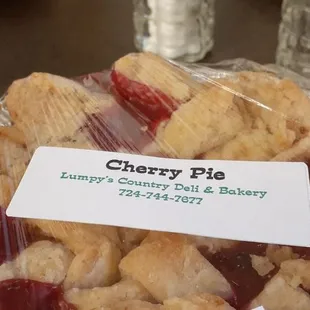 Great selection of baked goods.