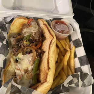 Philly cheesesteak