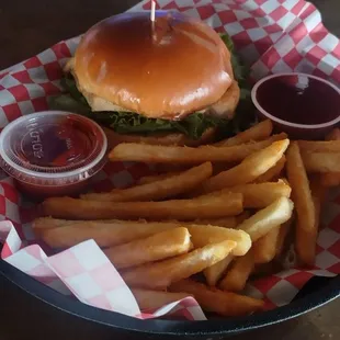 Blackened chicken sandwich