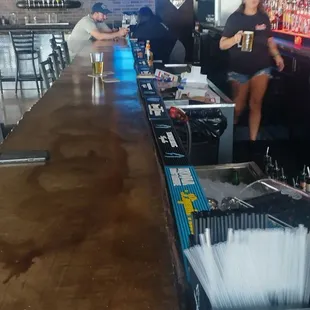 The bar