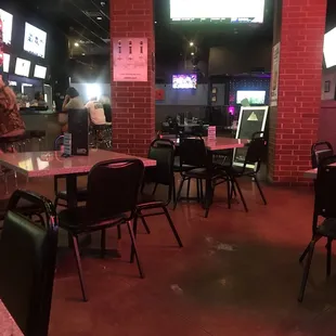 the interior of a restaurant