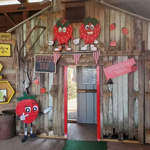 Entrance to the petting zoo