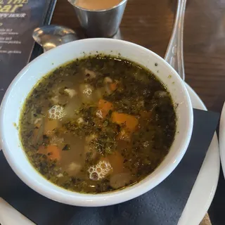 Cup Sausage and White Bean