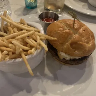 Roasted Pear Burger