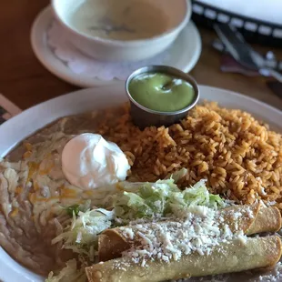 Taquitos (lunch menu)