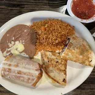 Grilled Chicken Chimichanga