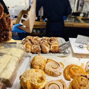 The maple pecan sticky bun = drool worthy