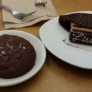 Triple Chocolate Sea Salt Cookie