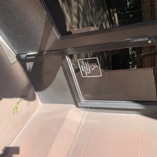 There is an accessible entrance on W9th