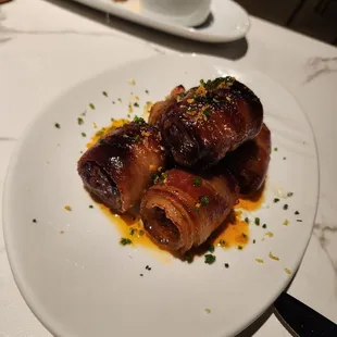 Bacon Wrapped Dates