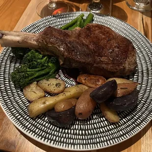 16 oz veal chop ($45) - incredible! Perfectly cooked &amp; so delicious.