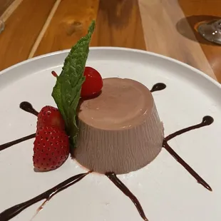 Nutella panna cotta - quite good!