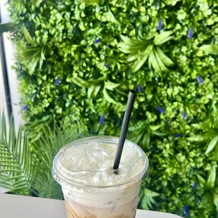 Iced Vanilla Latte w/ Cold Foam