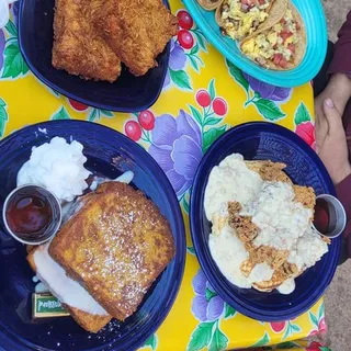 Fried Chicken & Pancakes