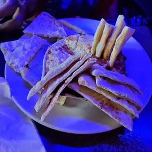 Spinach artichoke dip,