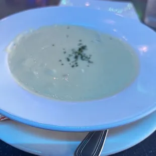 Bowl of Cream of Crab Soup