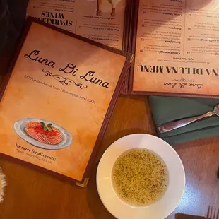 menus