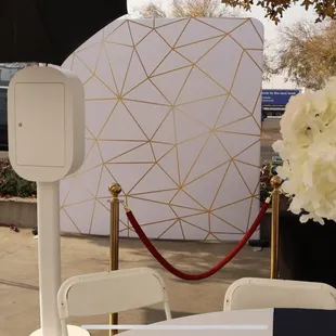 Our Photo Booth Set Up is perfect for any occasion.