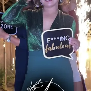 Get your guests and hop on our 360 Video Booth and strike your best pose!!!