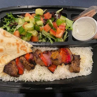 Bistro Beef Kabob Plate