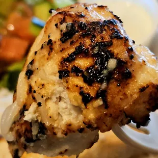 Roasted garlic lemon chicken plate