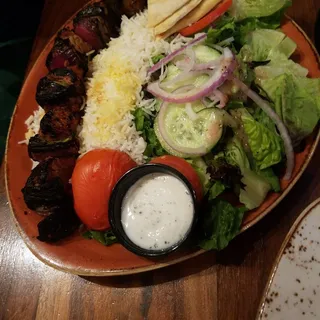 Bistro Beef Kabob Plate