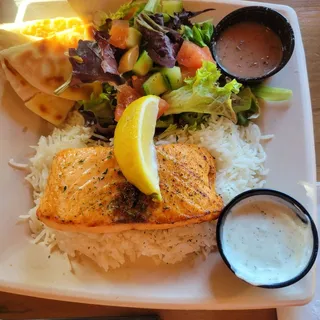 Grilled Salmon Plate