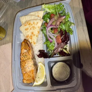 Grilled Salmon Plate