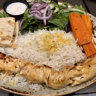 Chicken Kabob Plate
