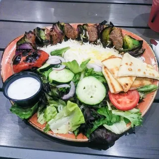Bistro Beef Kabob Plate