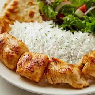 Best-selling Chicken Kabob Plate