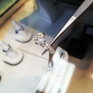Diamond Solitaire Engagement Ring