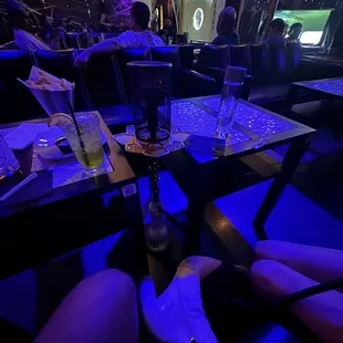 sushi and sashimi, interior