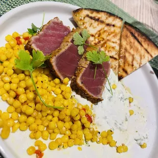 MEDITERRANEAN SEARED AHI TUNA
