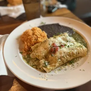 Enchiladas Verdes