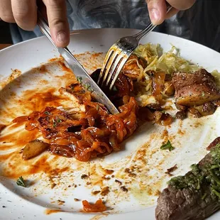 Pique a la macho chicken (spicy)