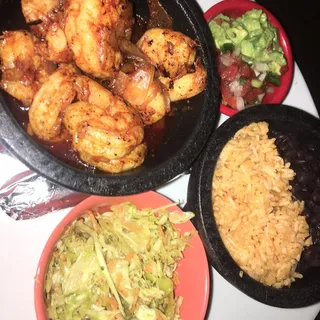 Habanero Shrimp Tacos with Onions