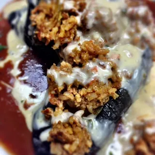Stuffed Poblanos