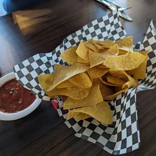 Tortilla Chips &amp; Salsa