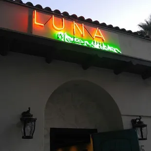 Front of the restaurant