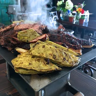 A continual favorite is the Parrillada; we have small to large sizes for lunch and dinner.