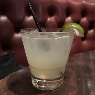 Happy hour skinny margarita