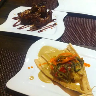 Corn & Goat CheeseTamal