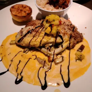 Pepita Crusted Tilapia