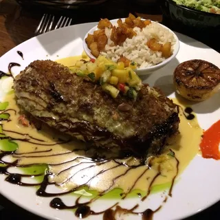 Pepita Crusted Tilapia