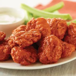 boneless hot wings