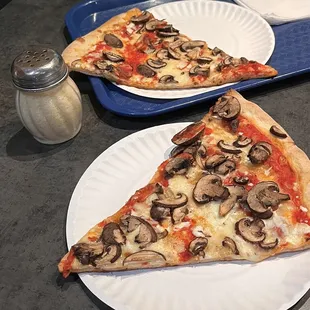 Mushroom pizza